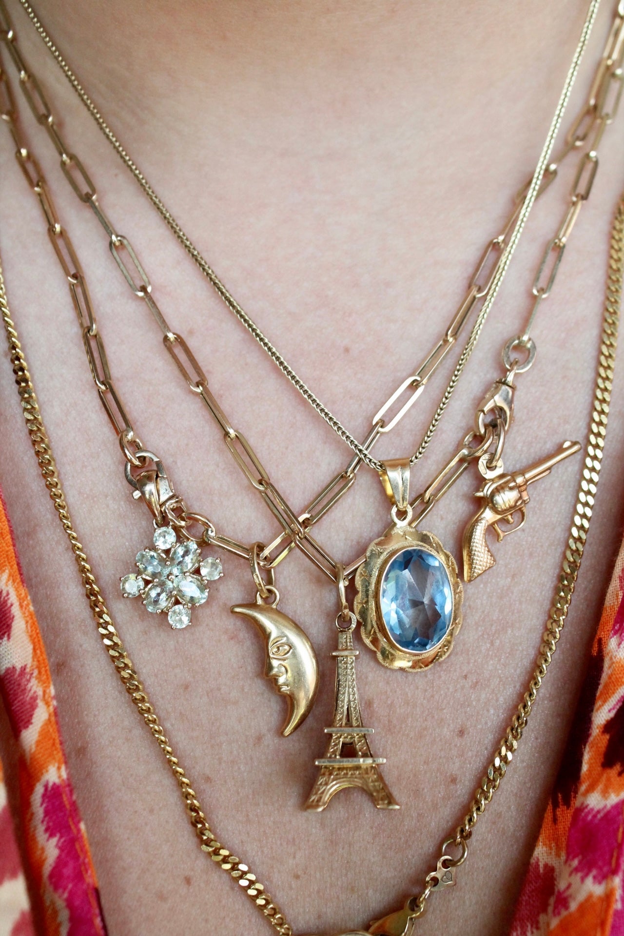 Closed-Forever Paperclip Necklace