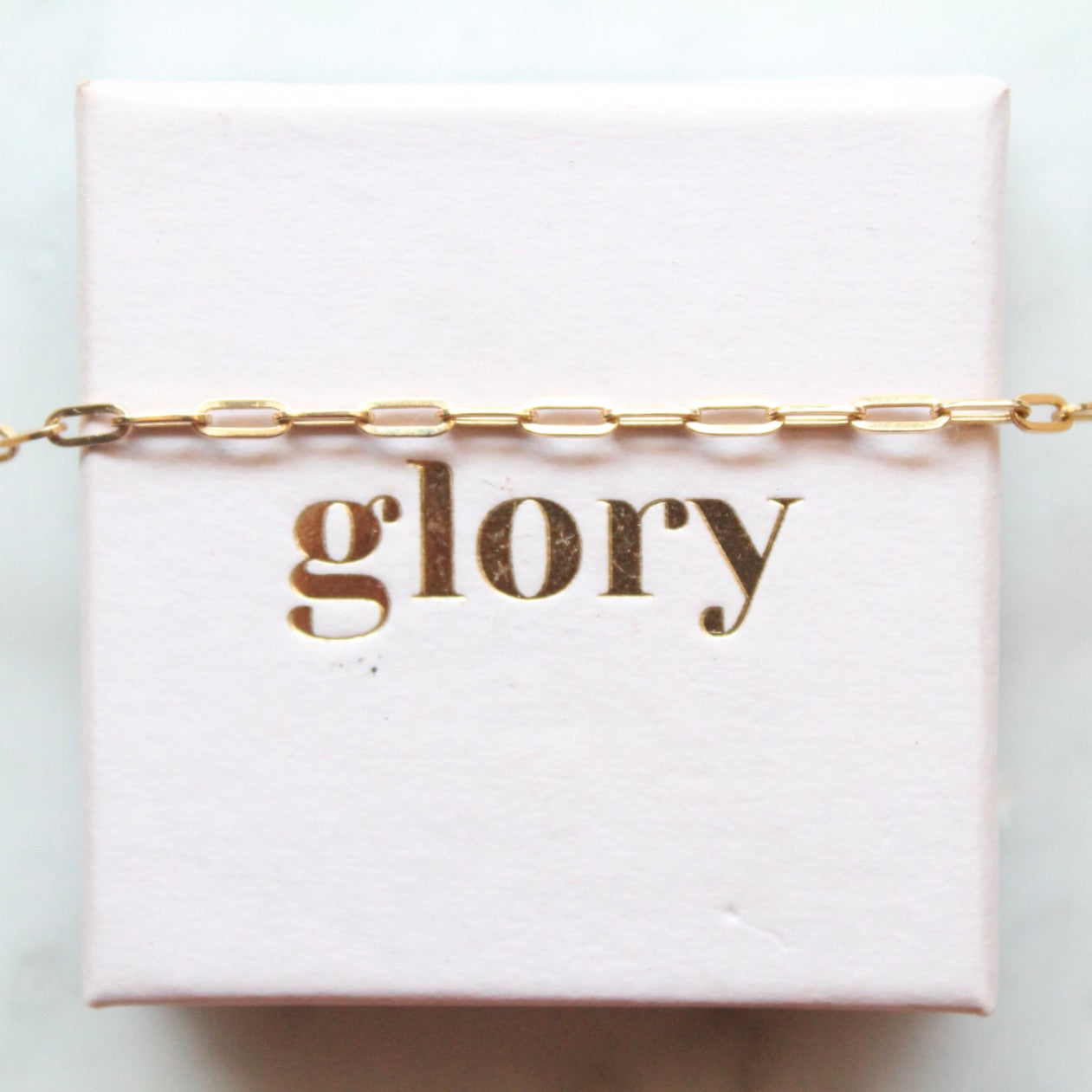 Closed-Forever Paperclip Necklace