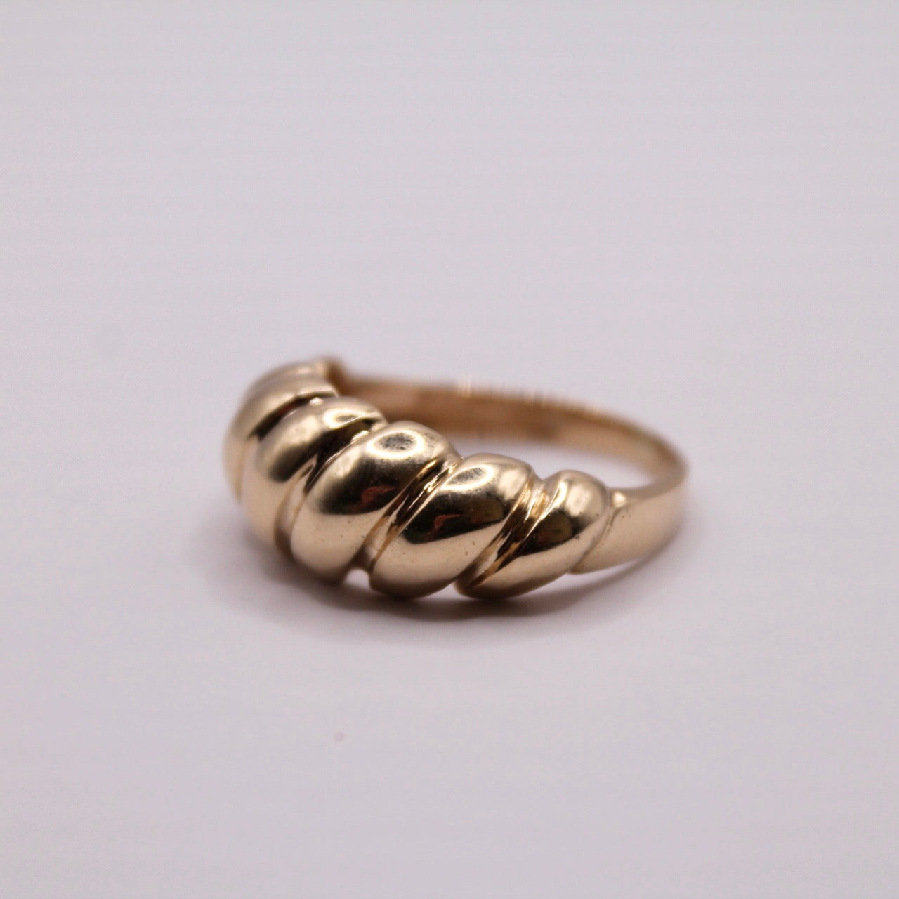 Bold Croissant Dome Ring