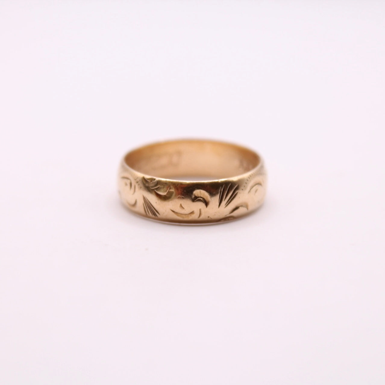 Patterned Band Ring