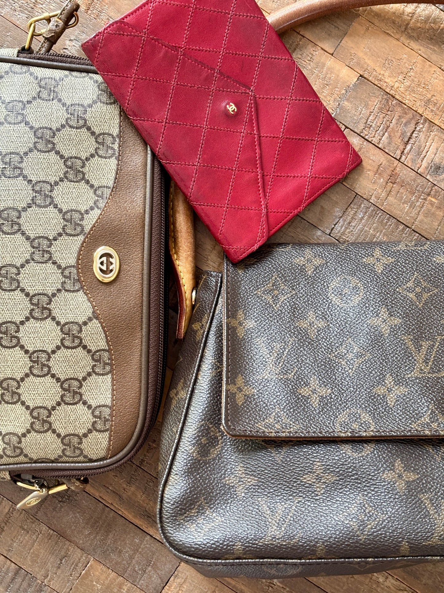 Chanel Quilted Leather Bifold Wallet