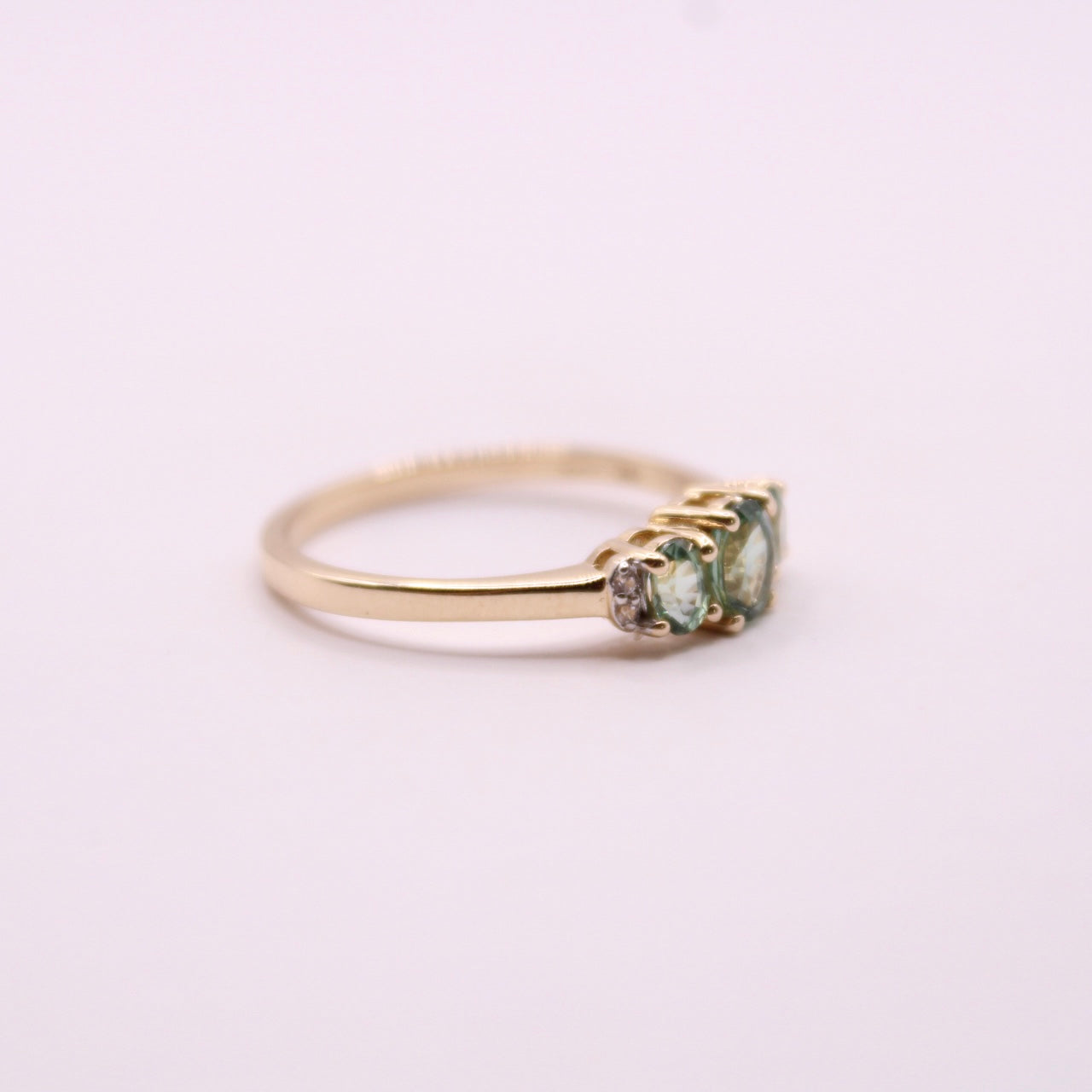 Montana Sapphire Trilogy Ring