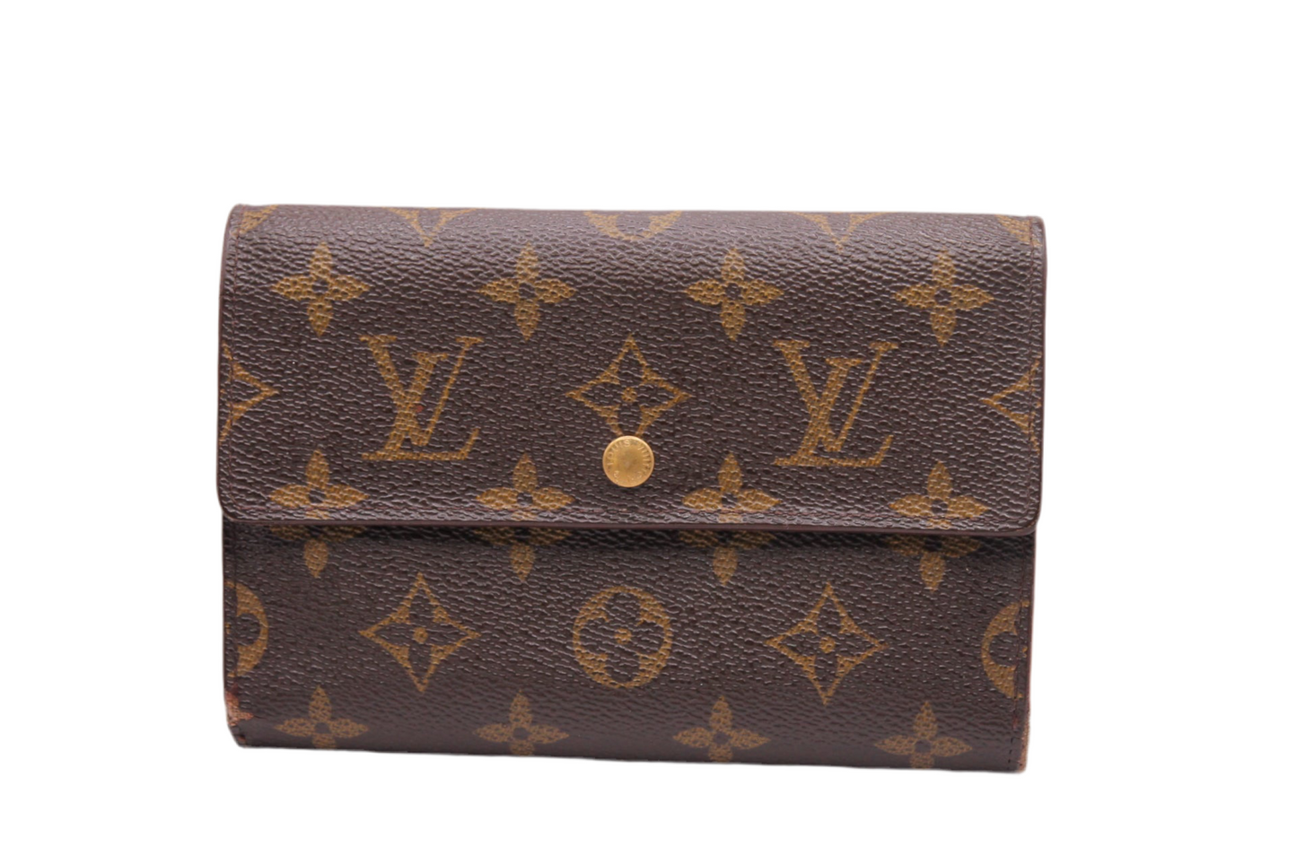Louis Vuitton Monogram Porte Tresor Etui Papier Wallet