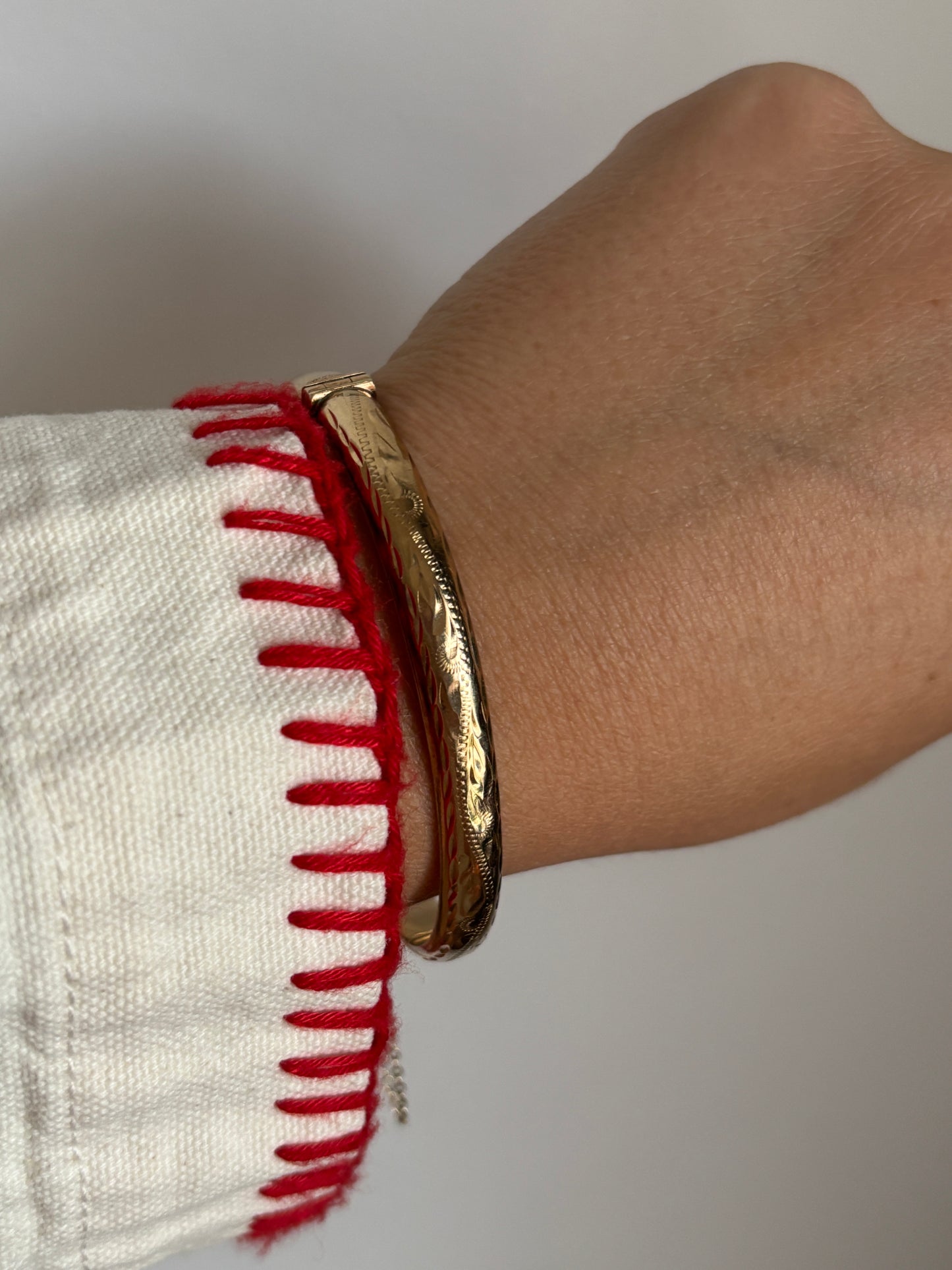 Engraved Bangle