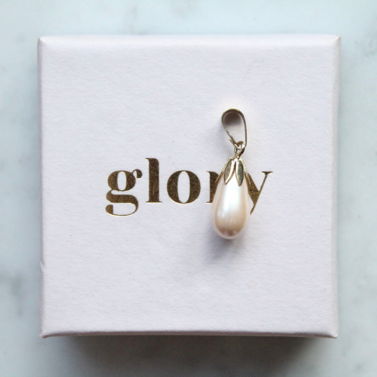 Pearl Teardrop Pendant