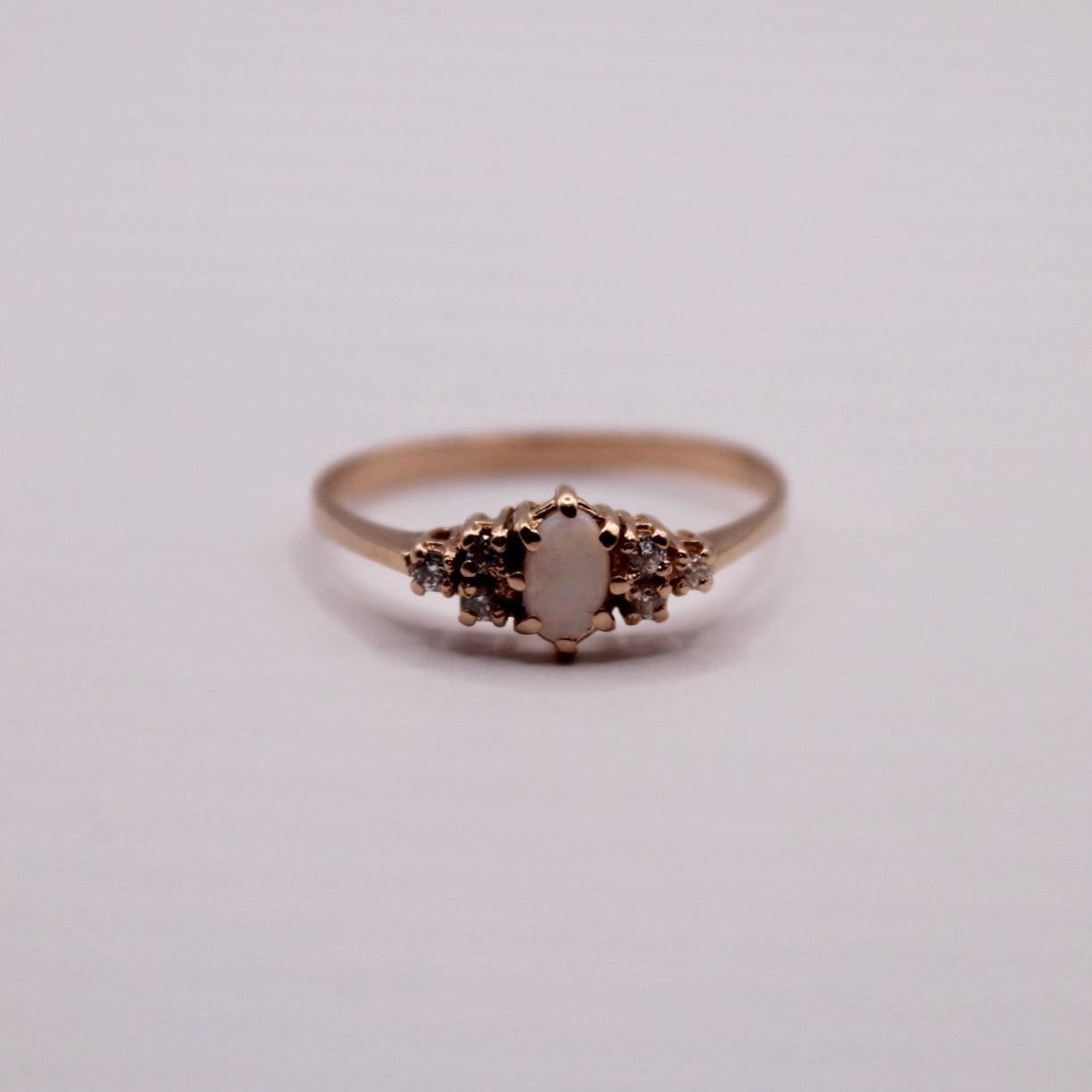 Opal Cluster Ring