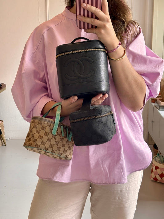 Chanel Caviar Vanity Pouch