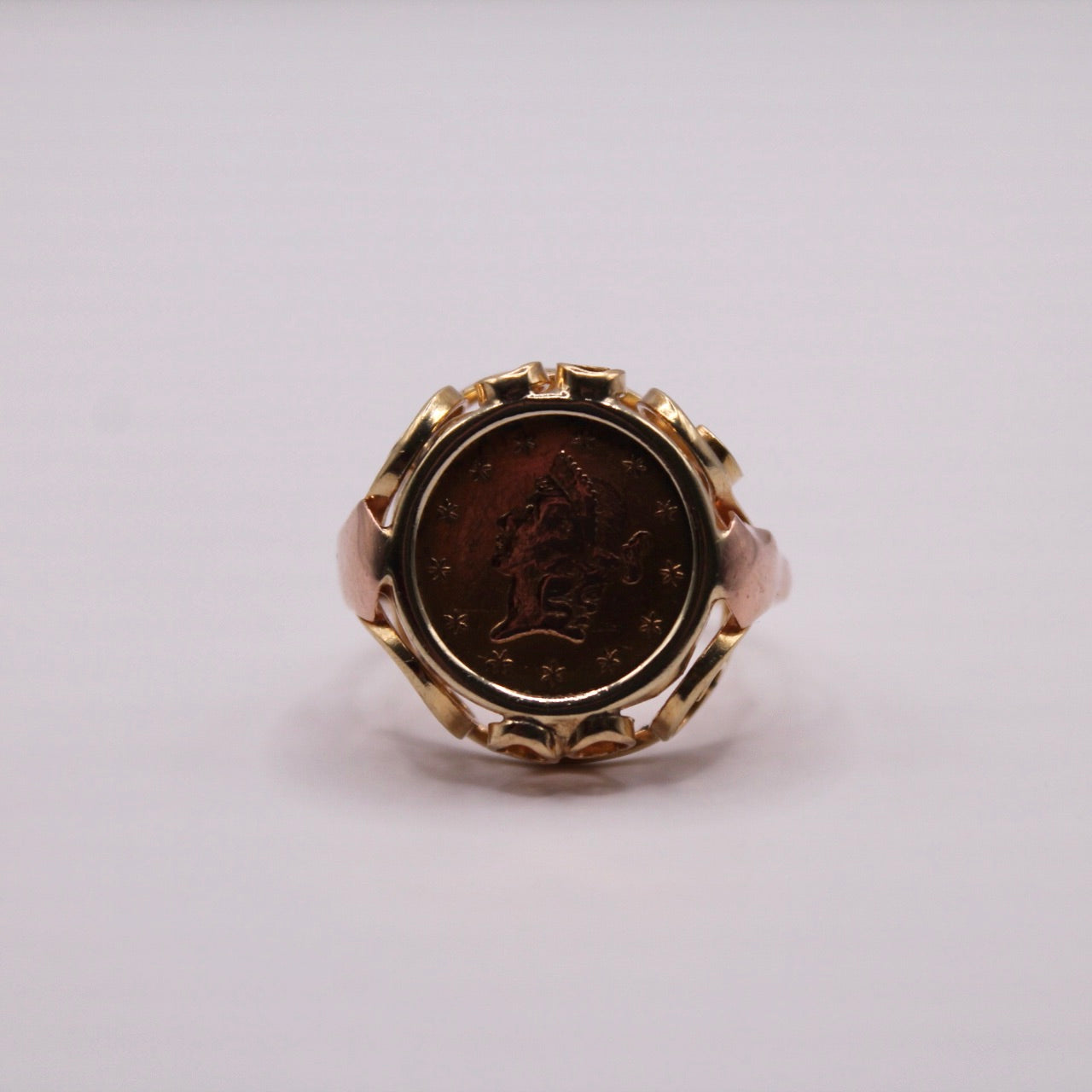 One Dollar Coin Ring