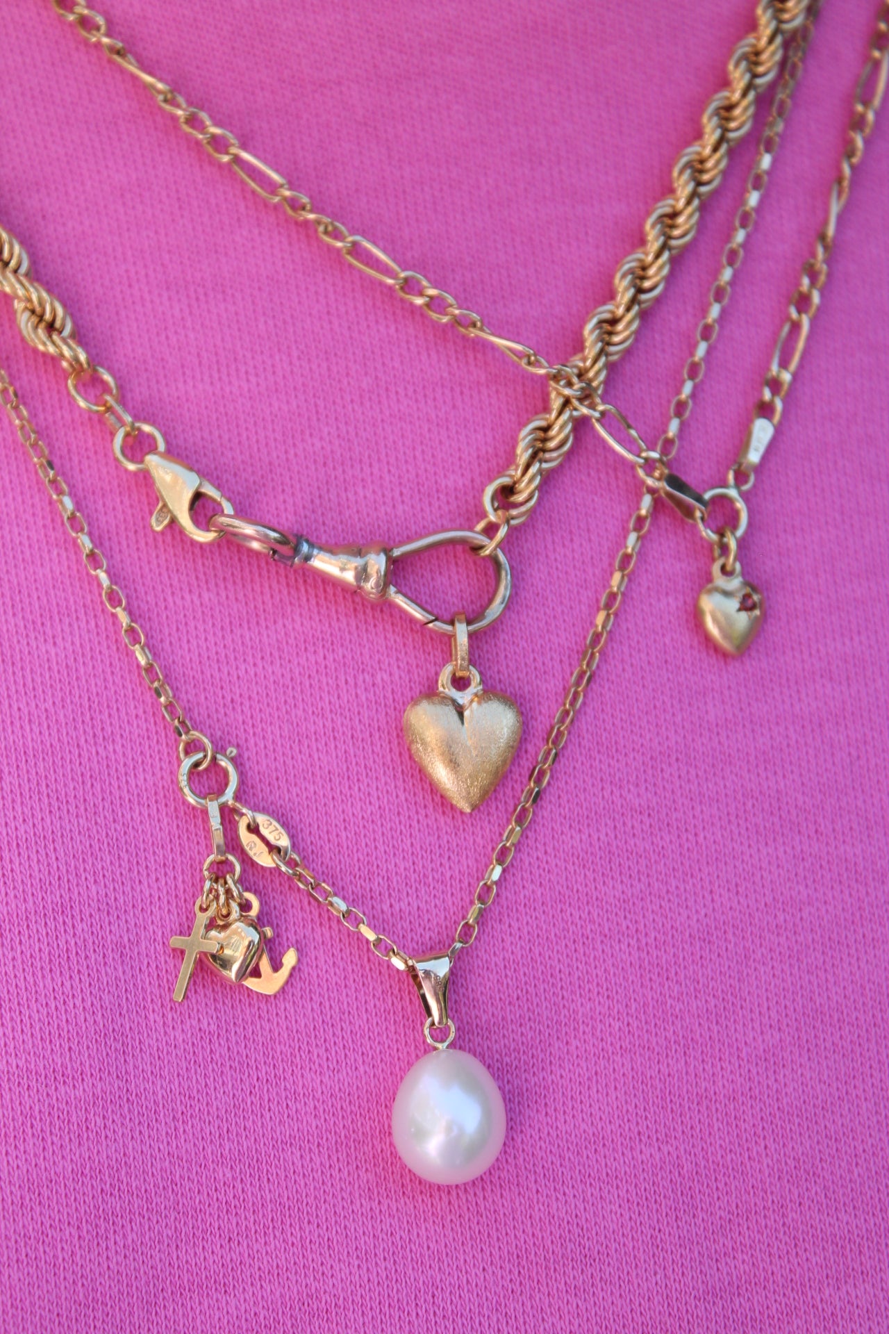 Tiny Faith, Hope, Love Charm