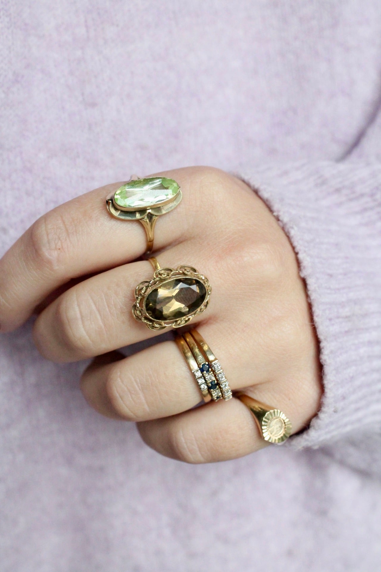 Diamond Trilogy Ring