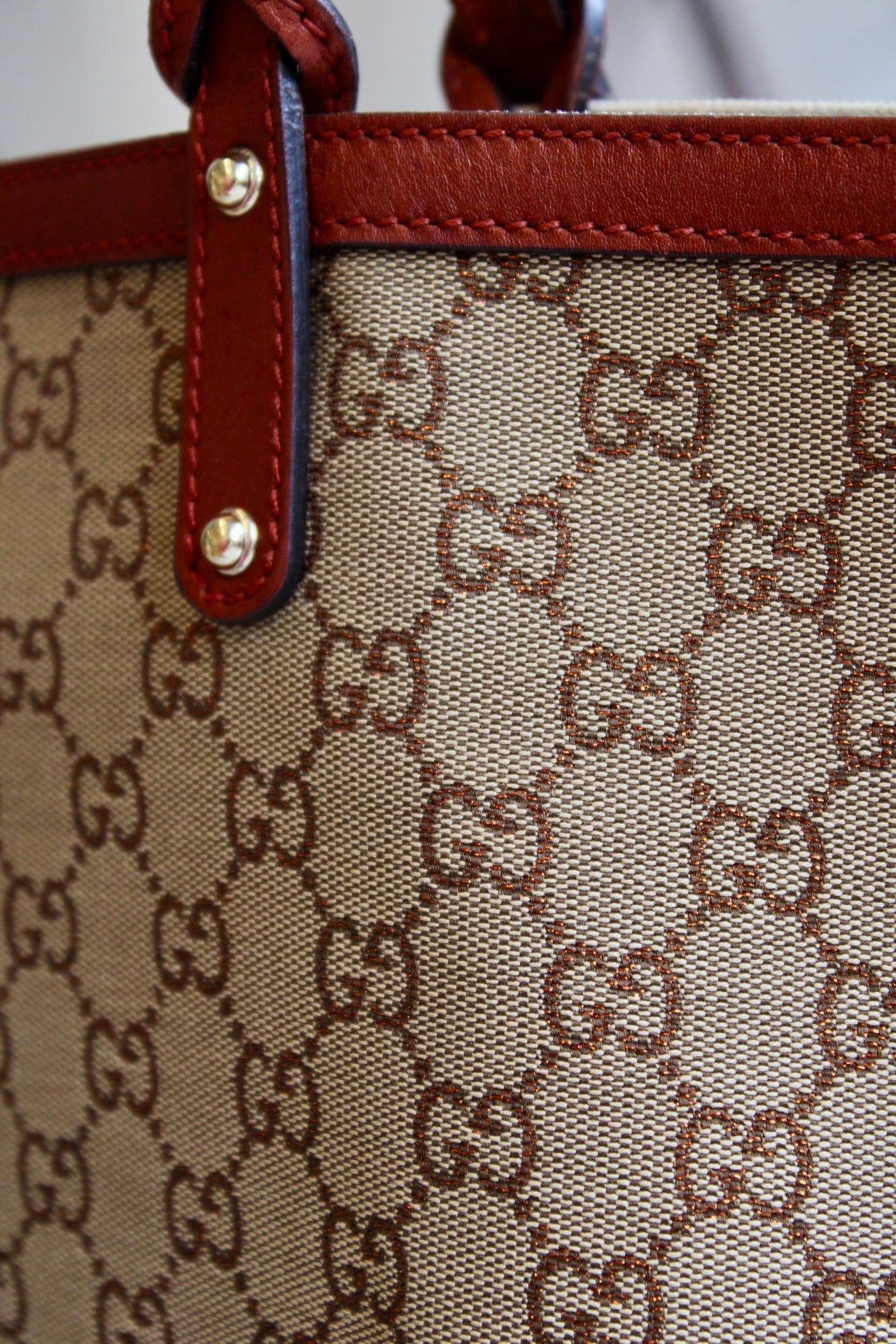 Gucci GG Canvas Tote Bag