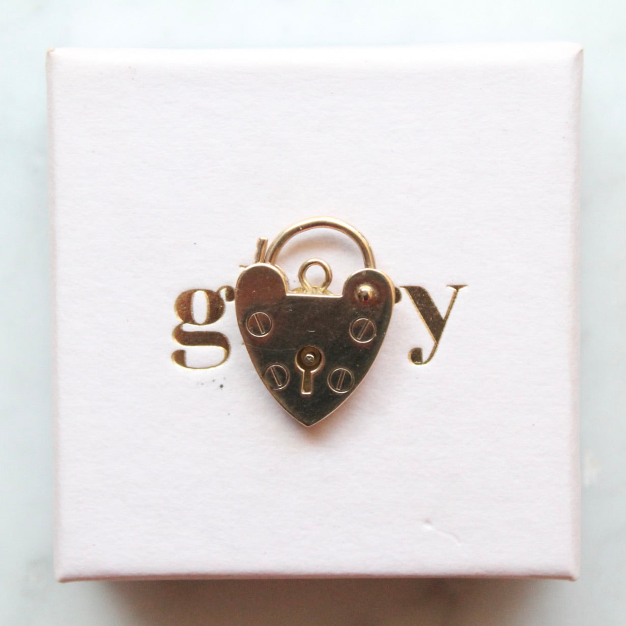 Padlock Charm
