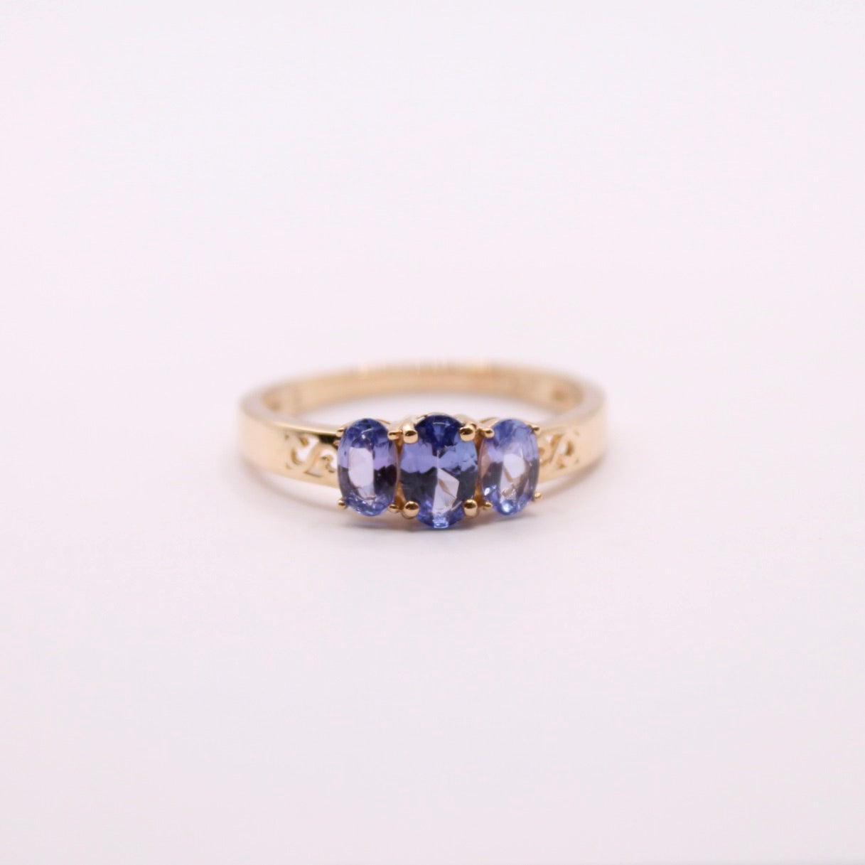 Tanzanite Trilogy Ring
