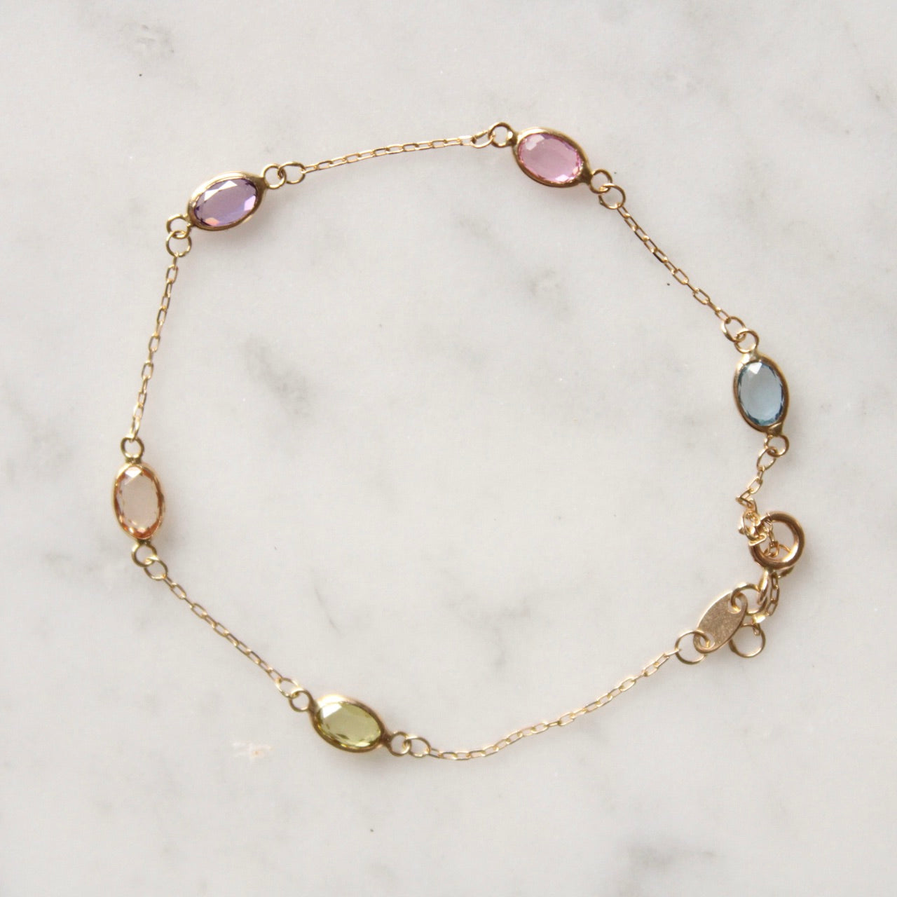 Multi Gem Bracelet