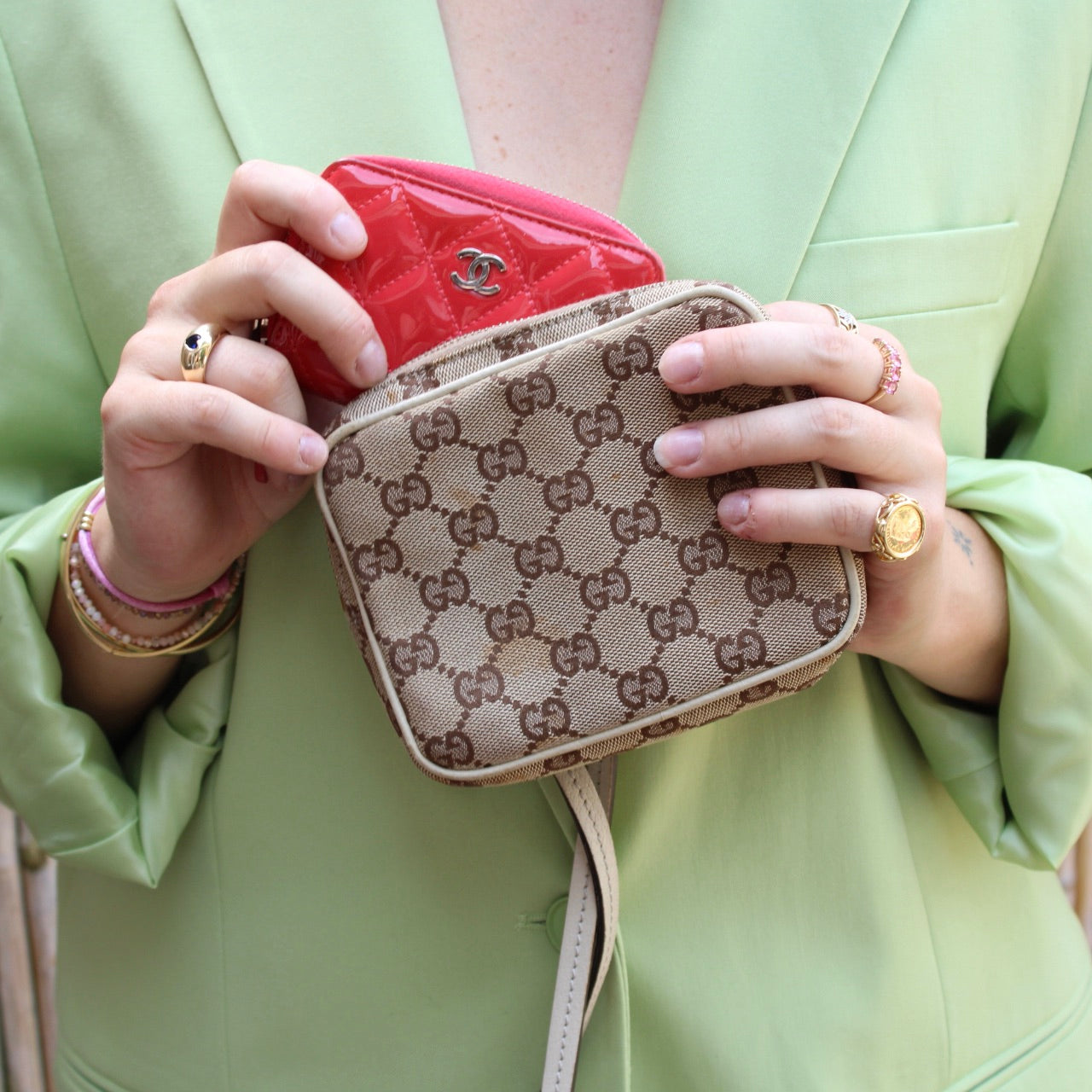 Chanel Patent Leather Wallet