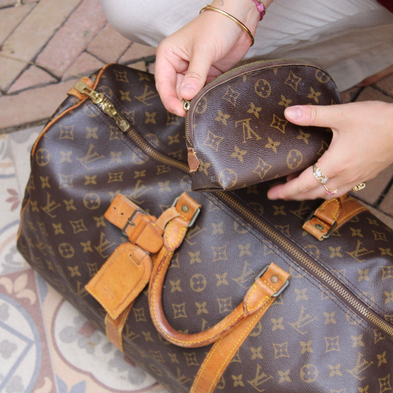 Louis Vuitton Keepall 50 Boston