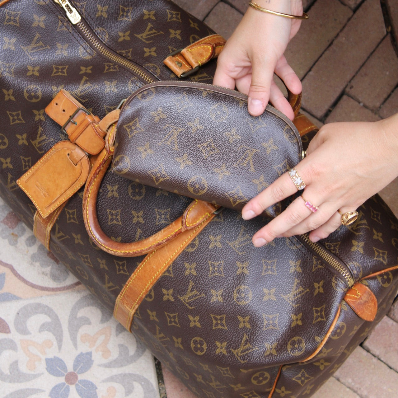 Louis Vuitton Keepall 50 Boston