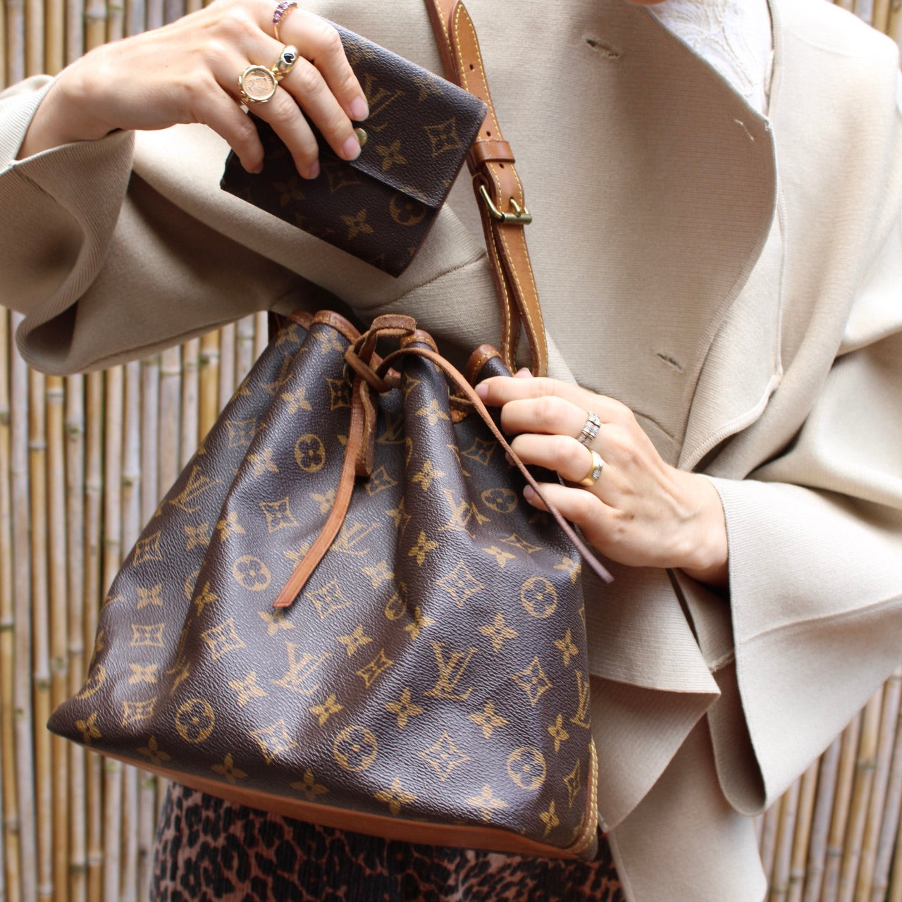 Louis Vuitton Monogram Elise Trifold Wallet
