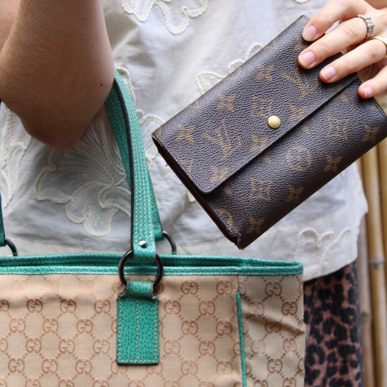 Louis Vuitton Monogram Porte Tresor Etui Papier Wallet