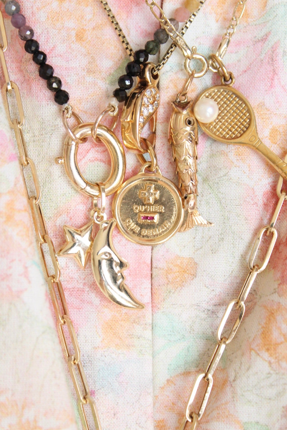 Paperclip/Closed Forever Necklace