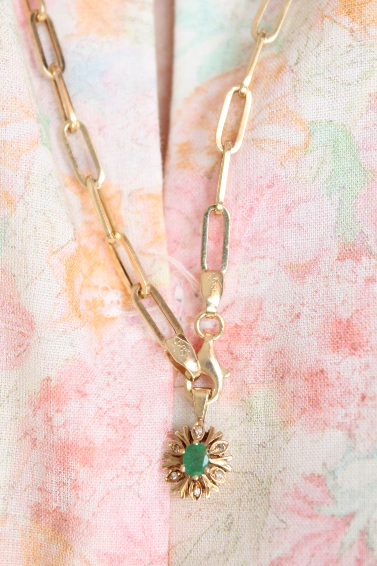 Paperclip/Closed Forever Necklace