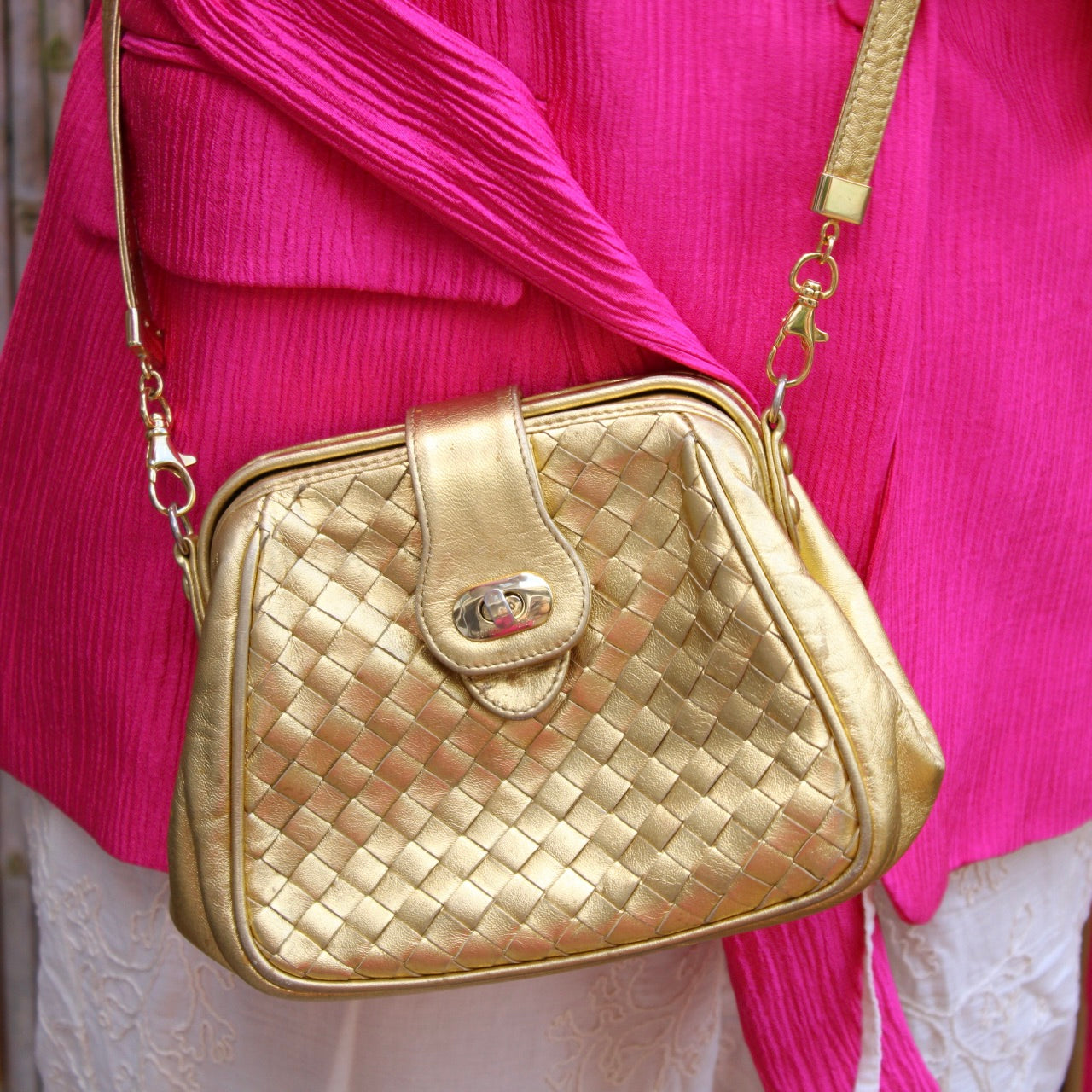Bottega Veneta Intrecciato Shoulder Bag