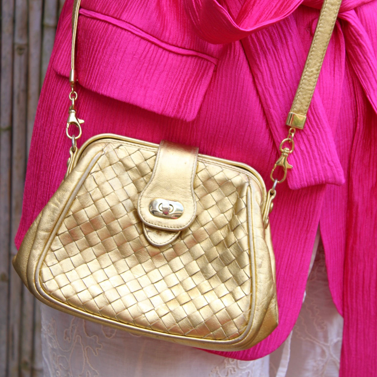 Bottega Veneta Intrecciato Shoulder Bag