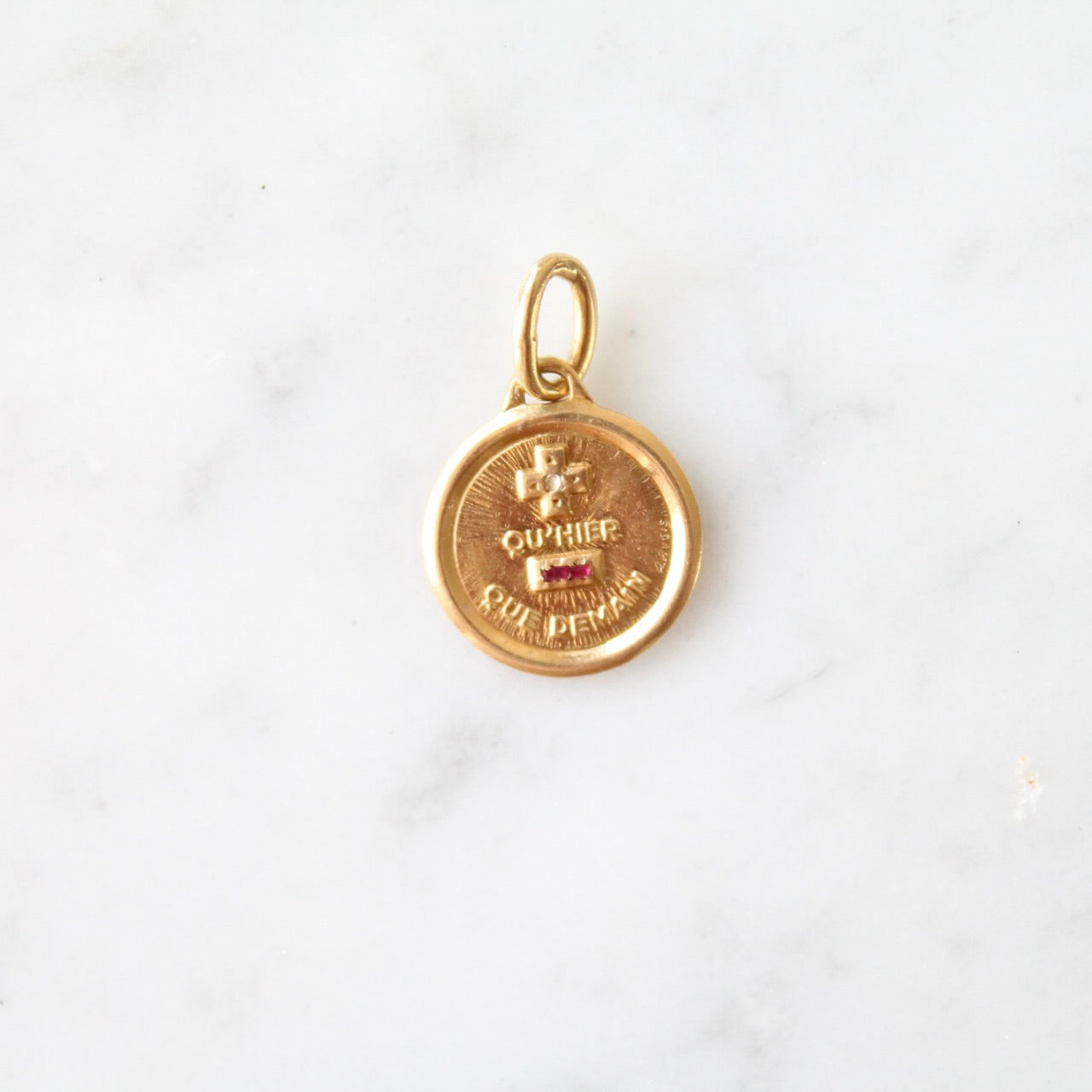 Ruby & Diamond Augis Pendant