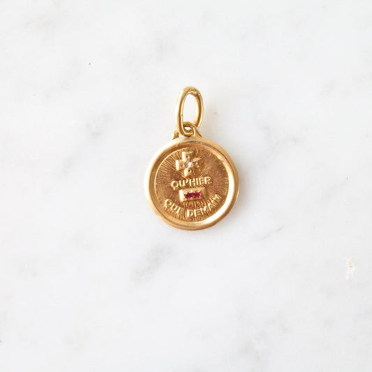 Ruby & Diamond Augis Pendant