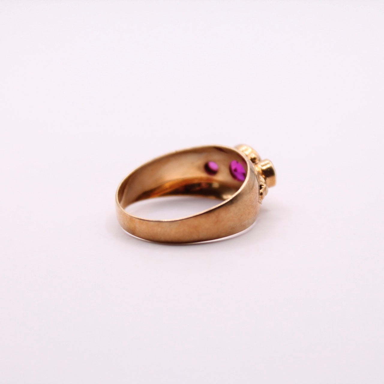 Ruby Trilogy Gypsy Ring