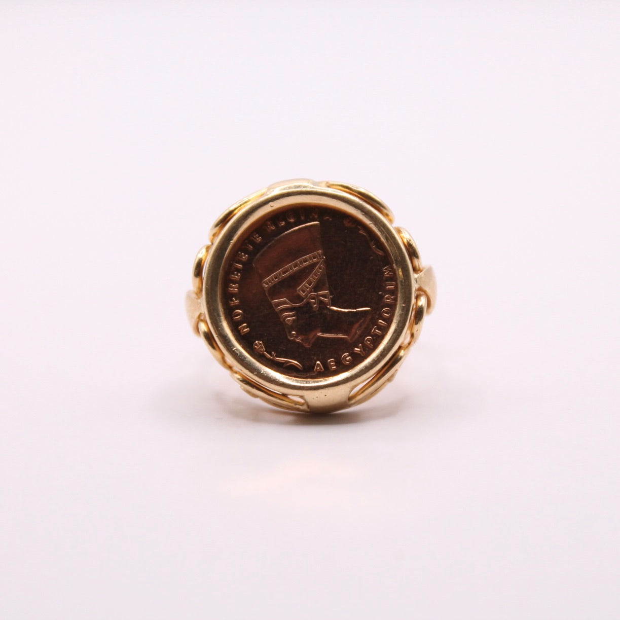 XL Nefertiti Coin Ring
