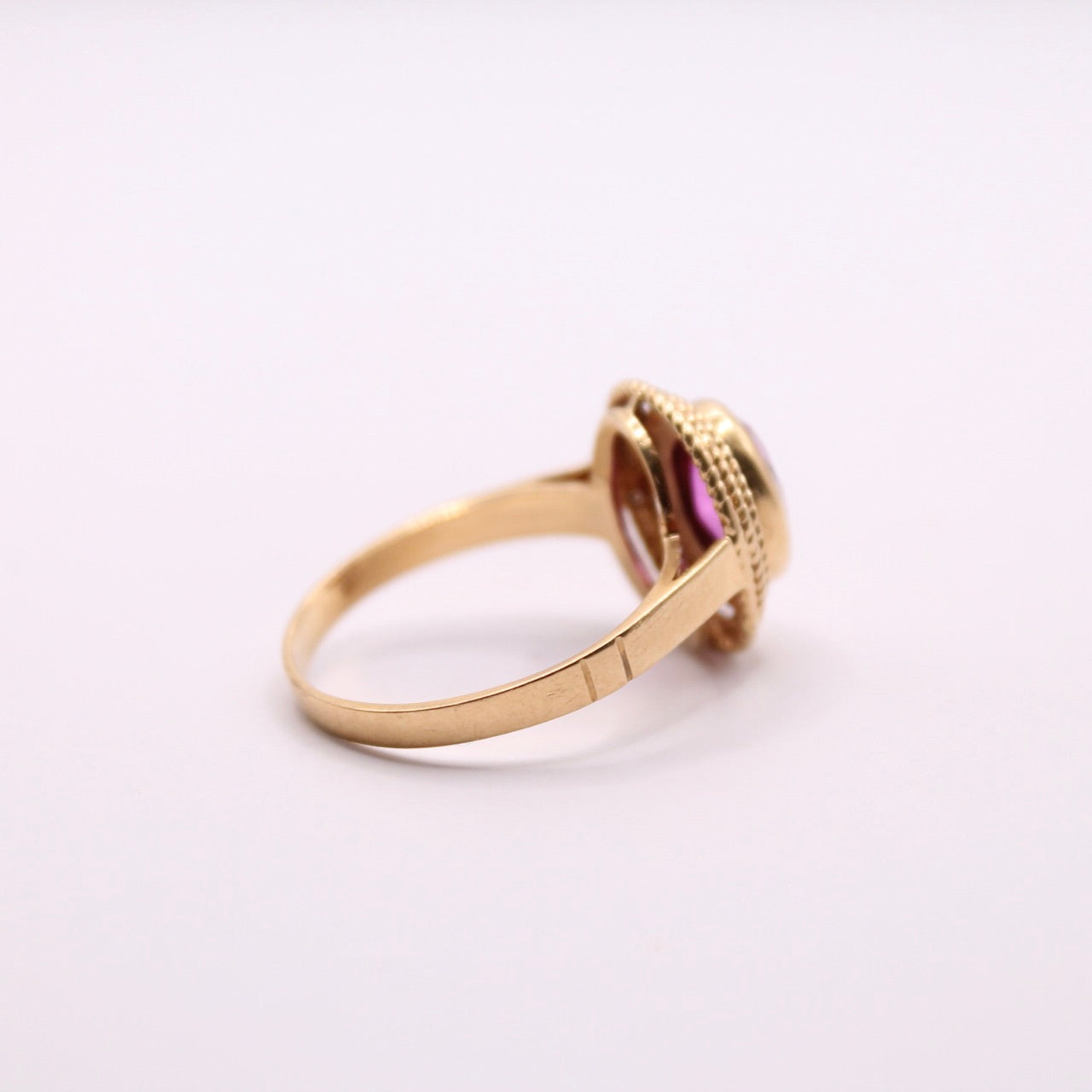 Pink Sapphire Statement Ring