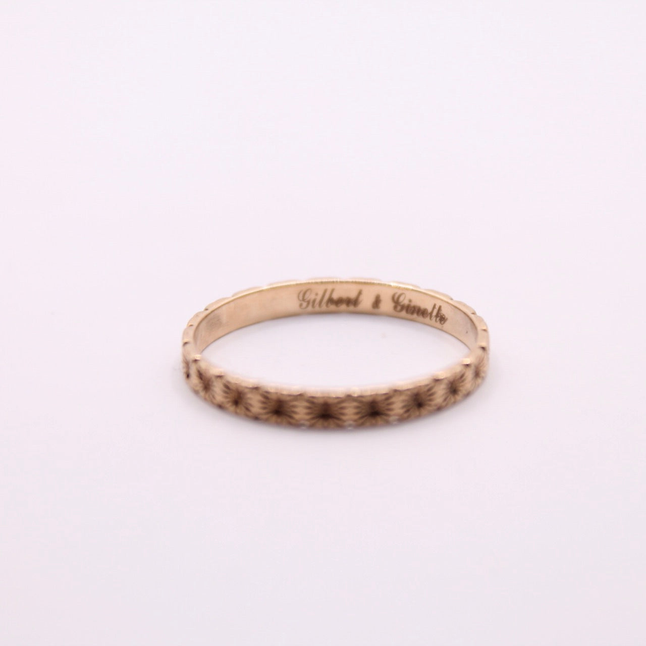 Daisy Flower Band Ring