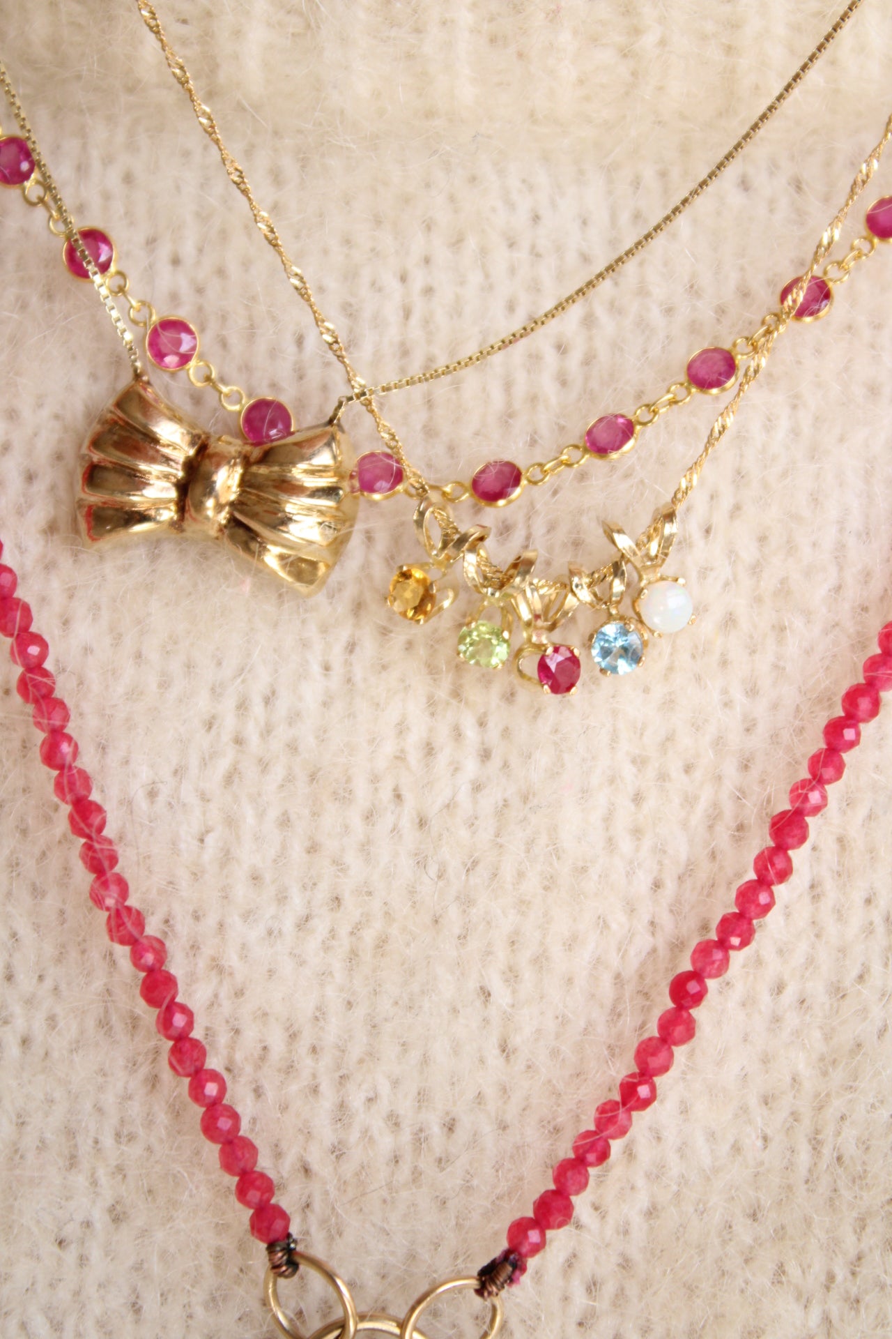 Ruby Necklace