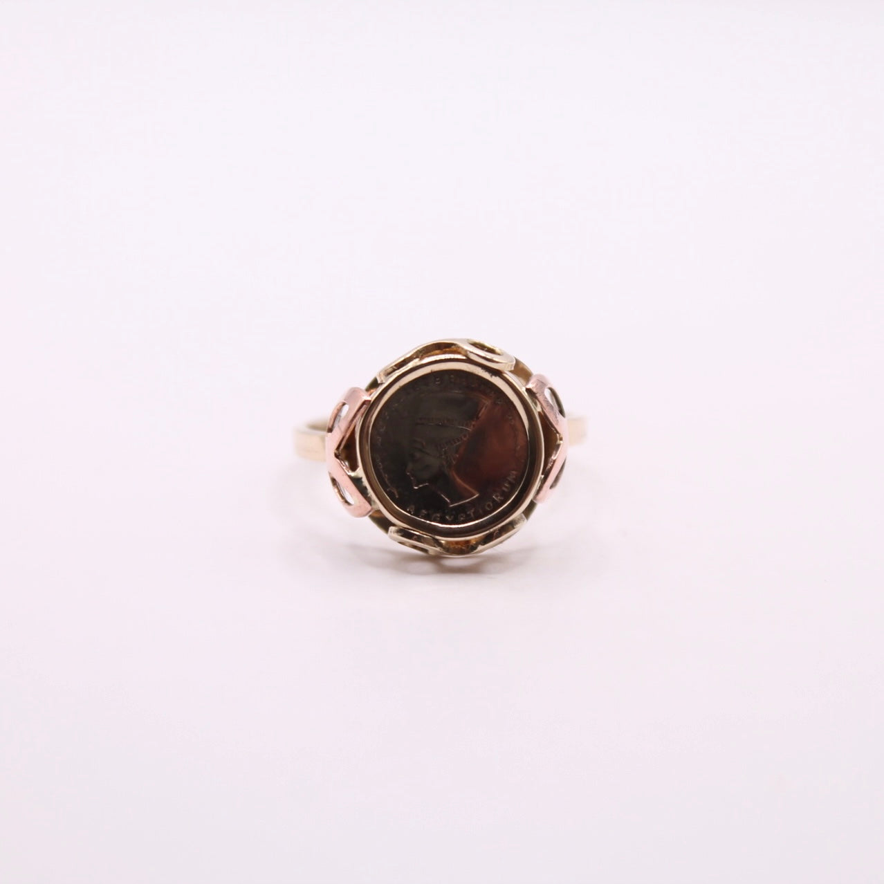Nefertiti Coin Ring