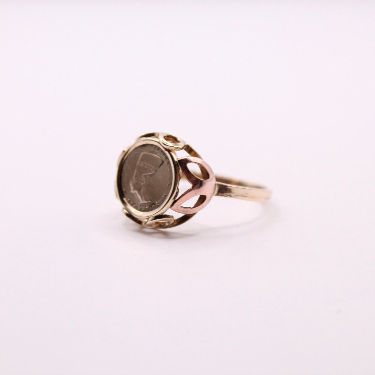 Nefertiti Coin Ring
