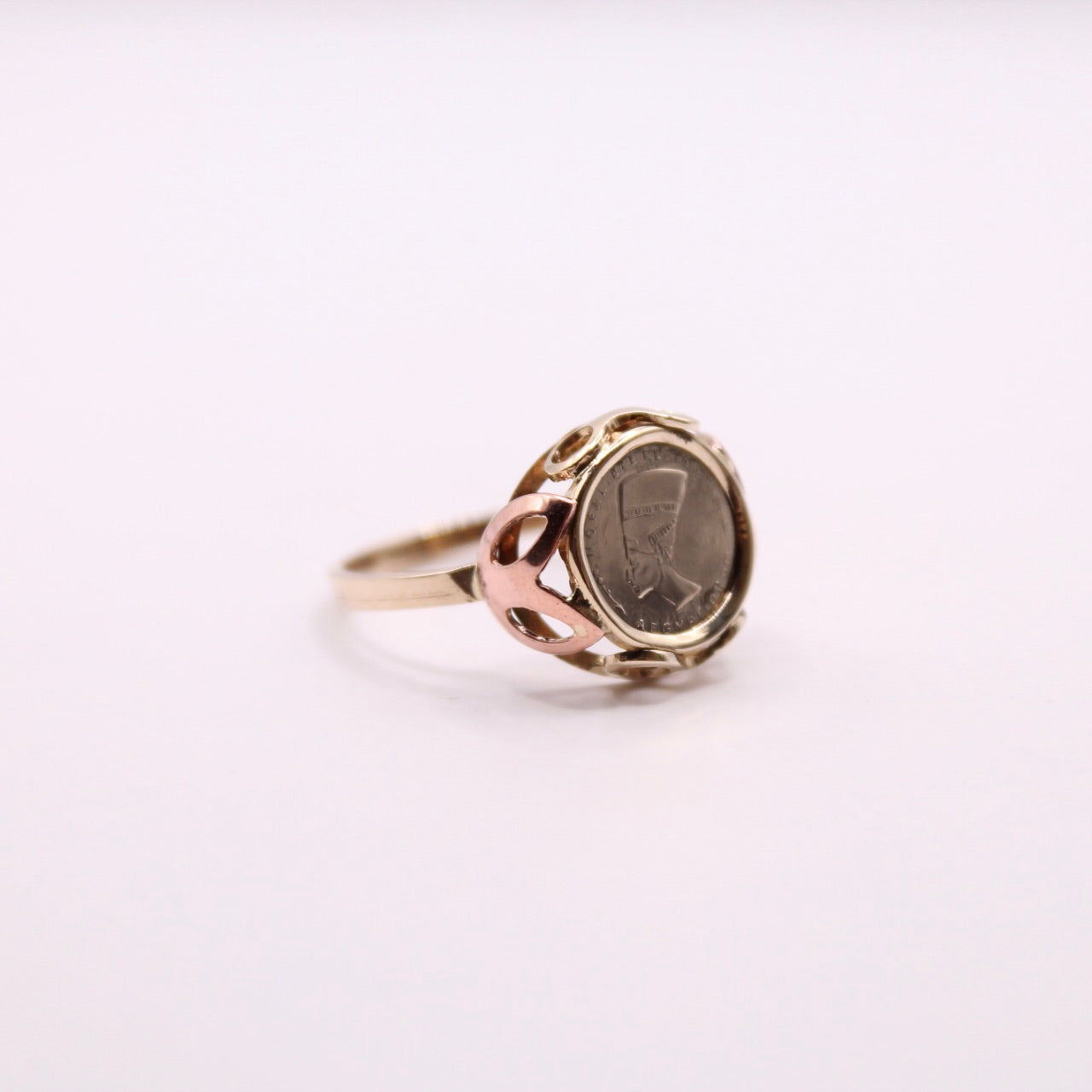 Nefertiti Coin Ring