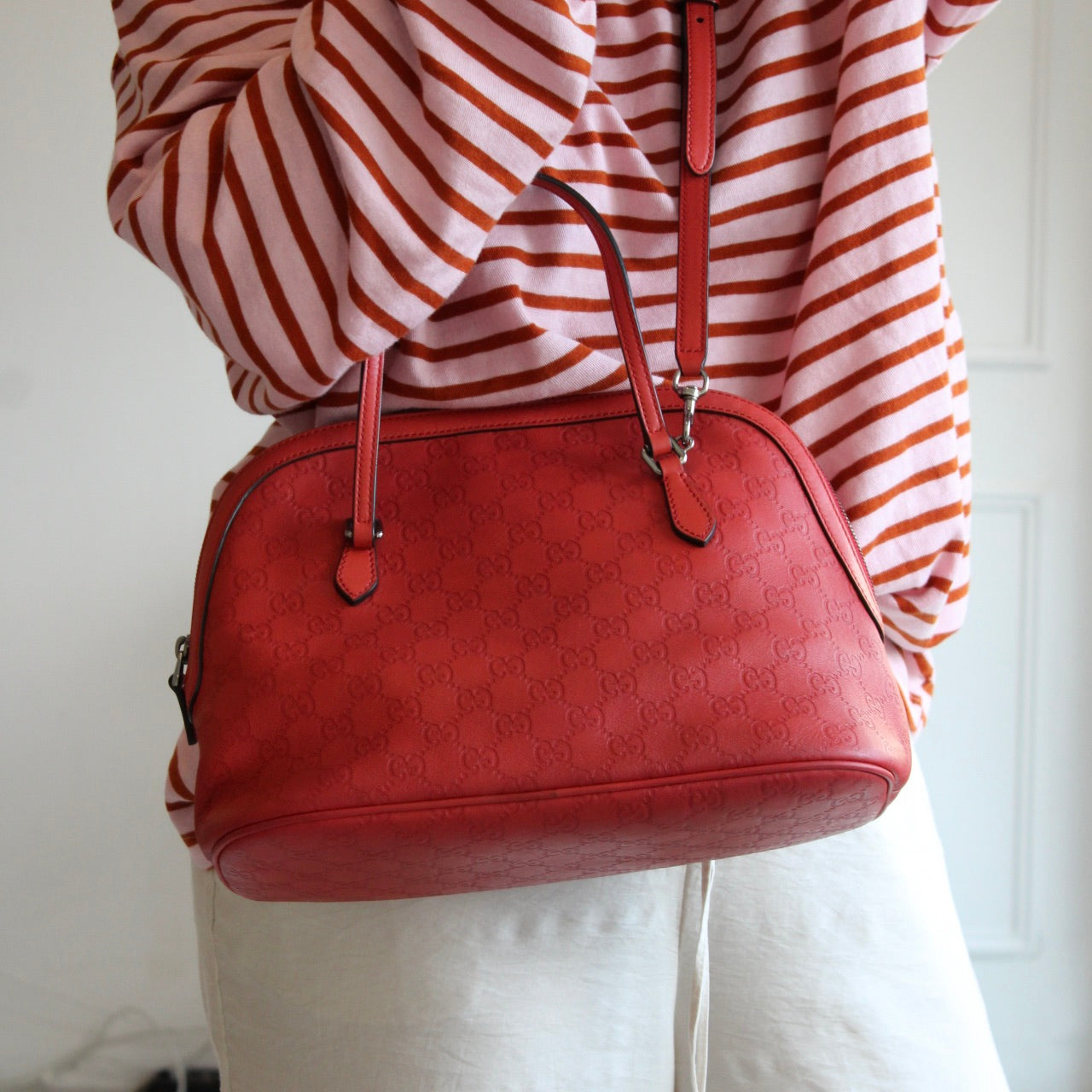 Gucci Guccissima Leather 2-Way Bag
