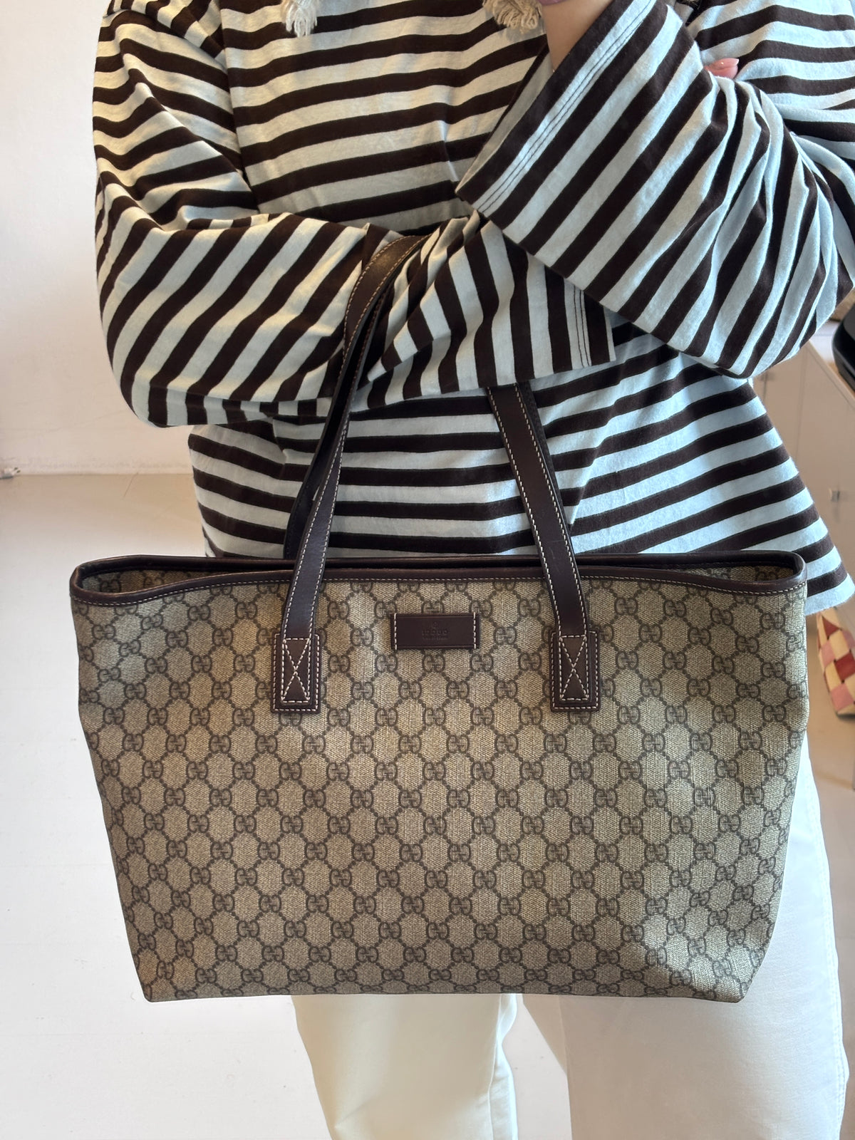 Gucci GG Supreme Tote Bag