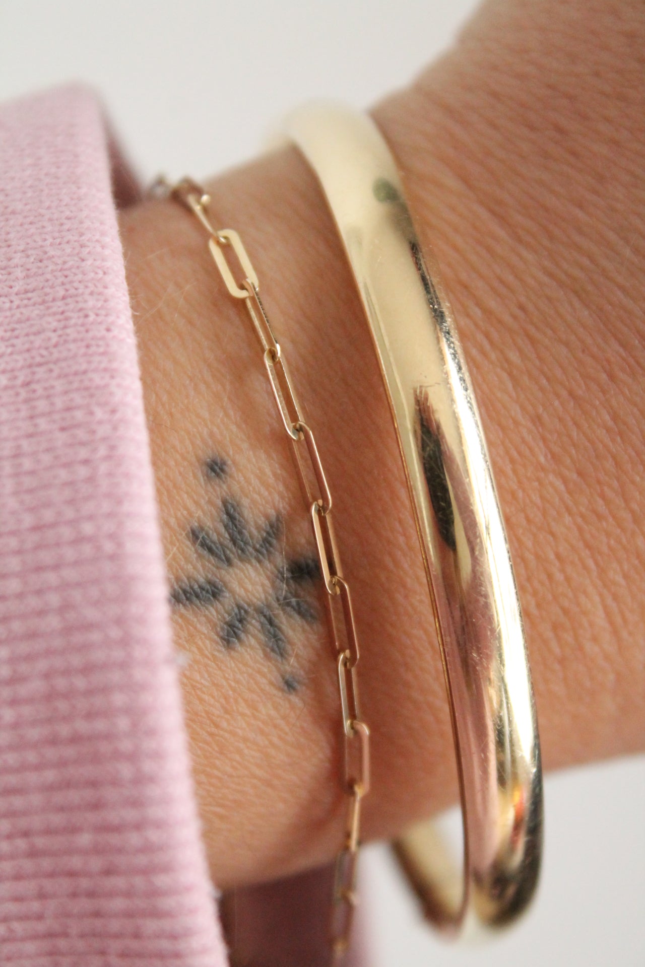 Baby Paperclip Bracelet