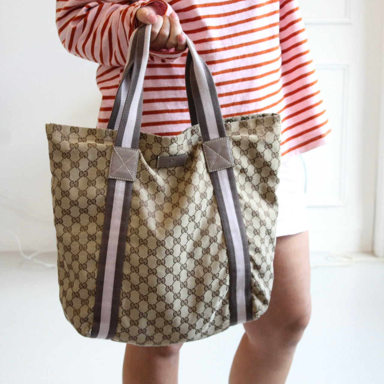 Gucci GG Canvas Tote Bag