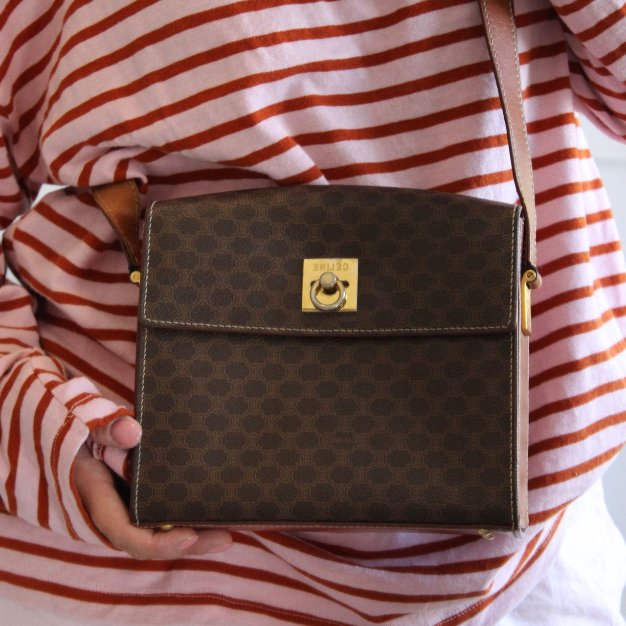 Celine Macadam Shoulder Bag