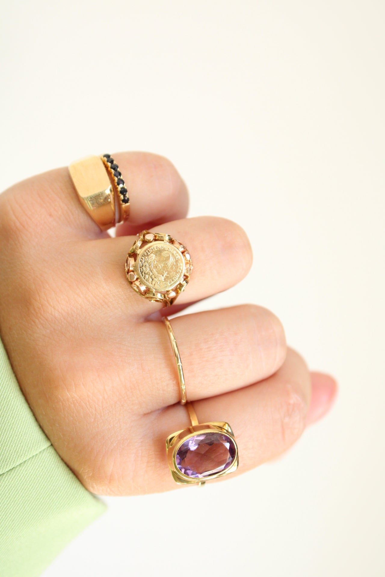 Very Rare St George Coin Ring