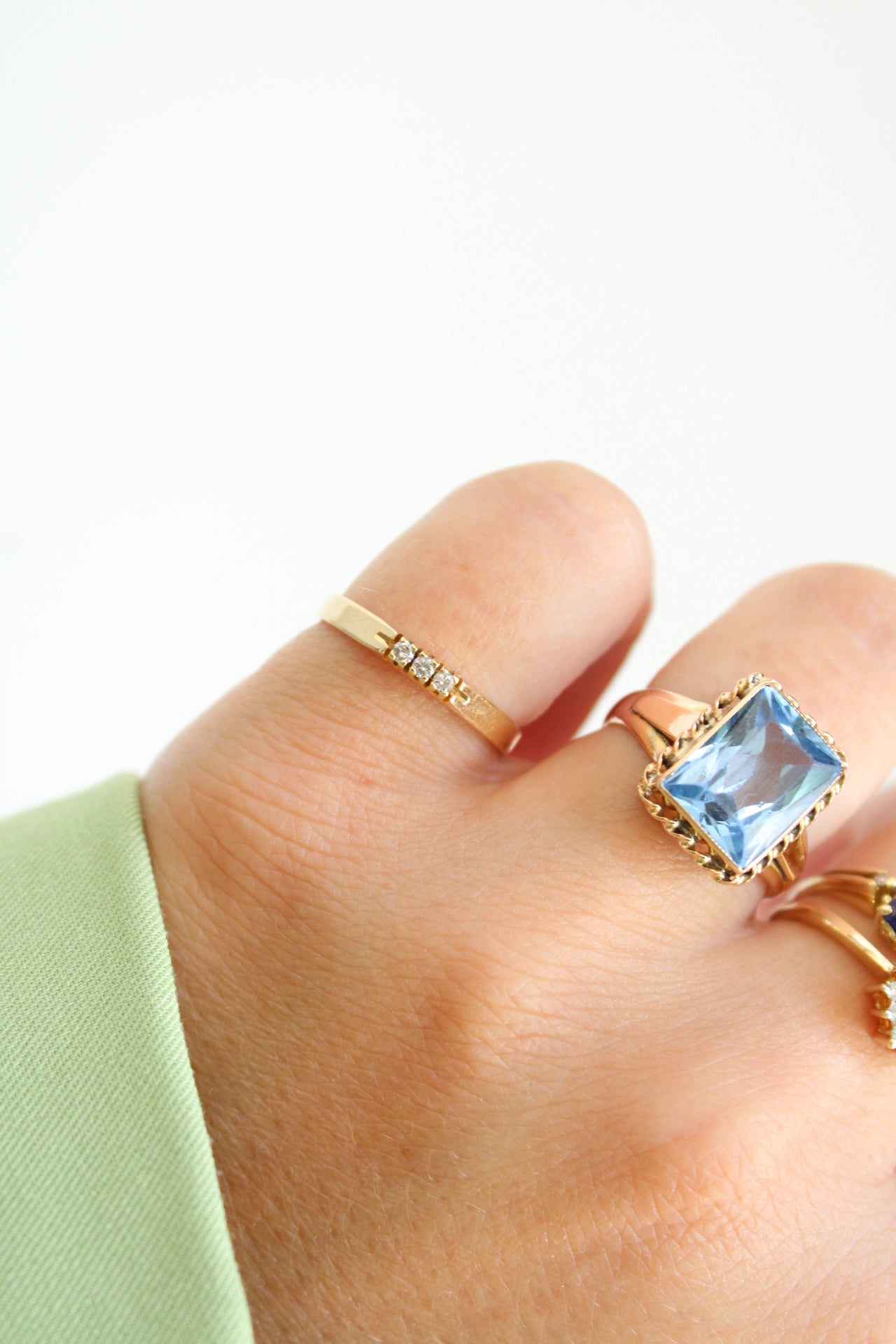 Diamond Trilogy Ring