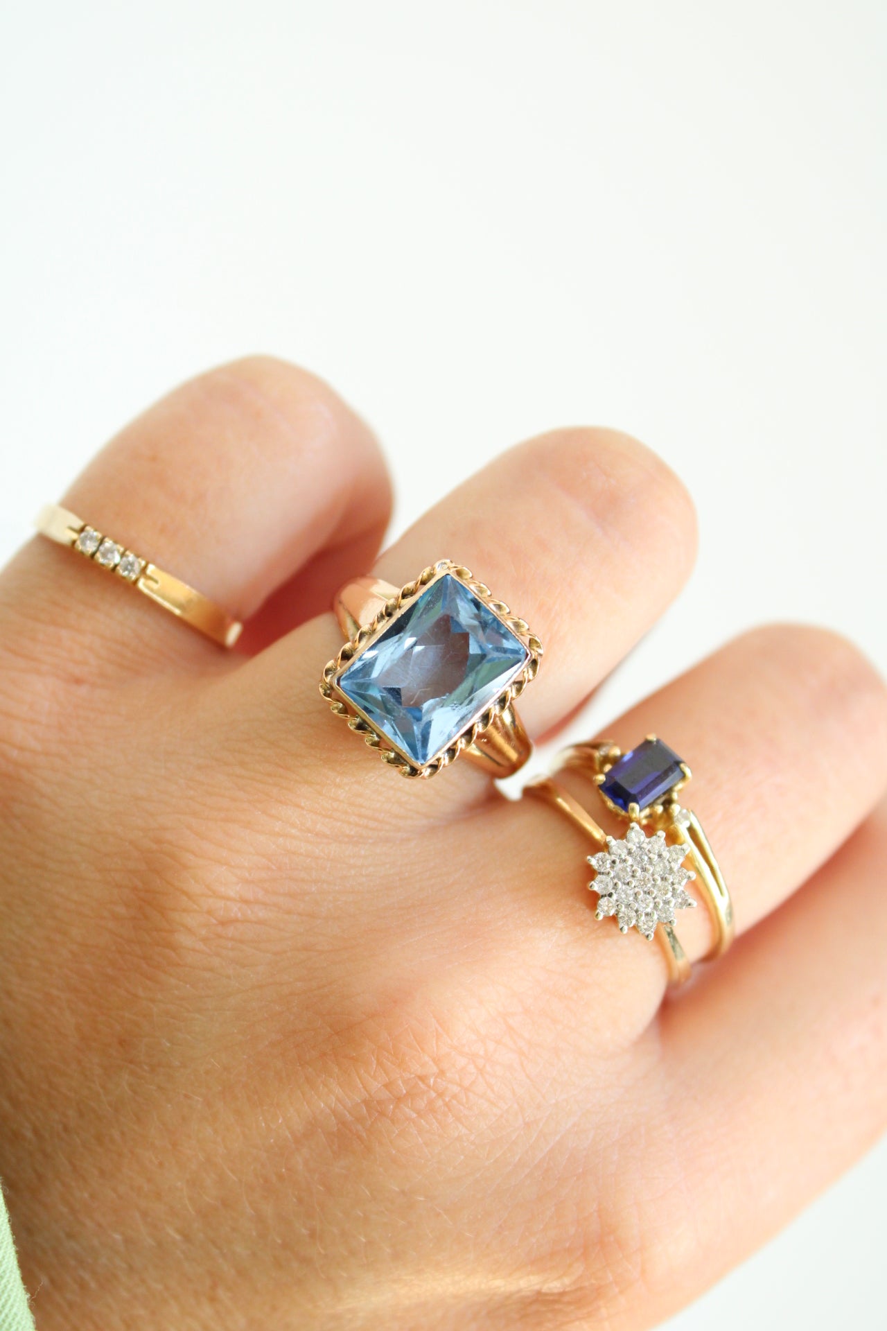 Diamond Trilogy Ring