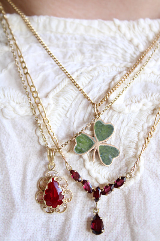 Aventurine Clover Pendant