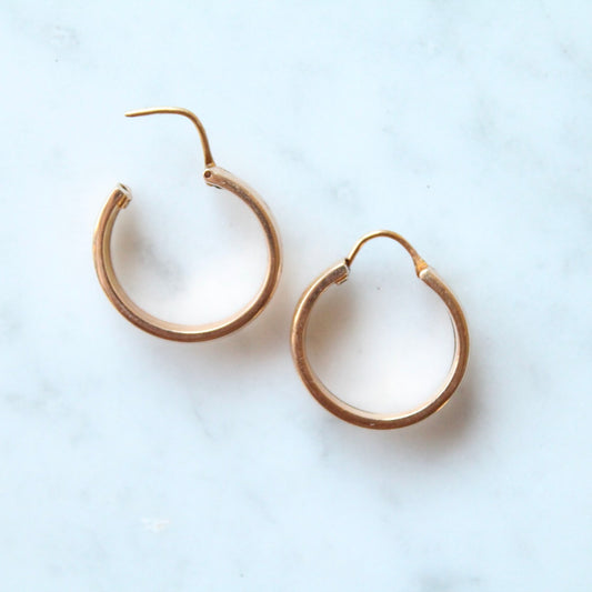Bold Starry Hoops