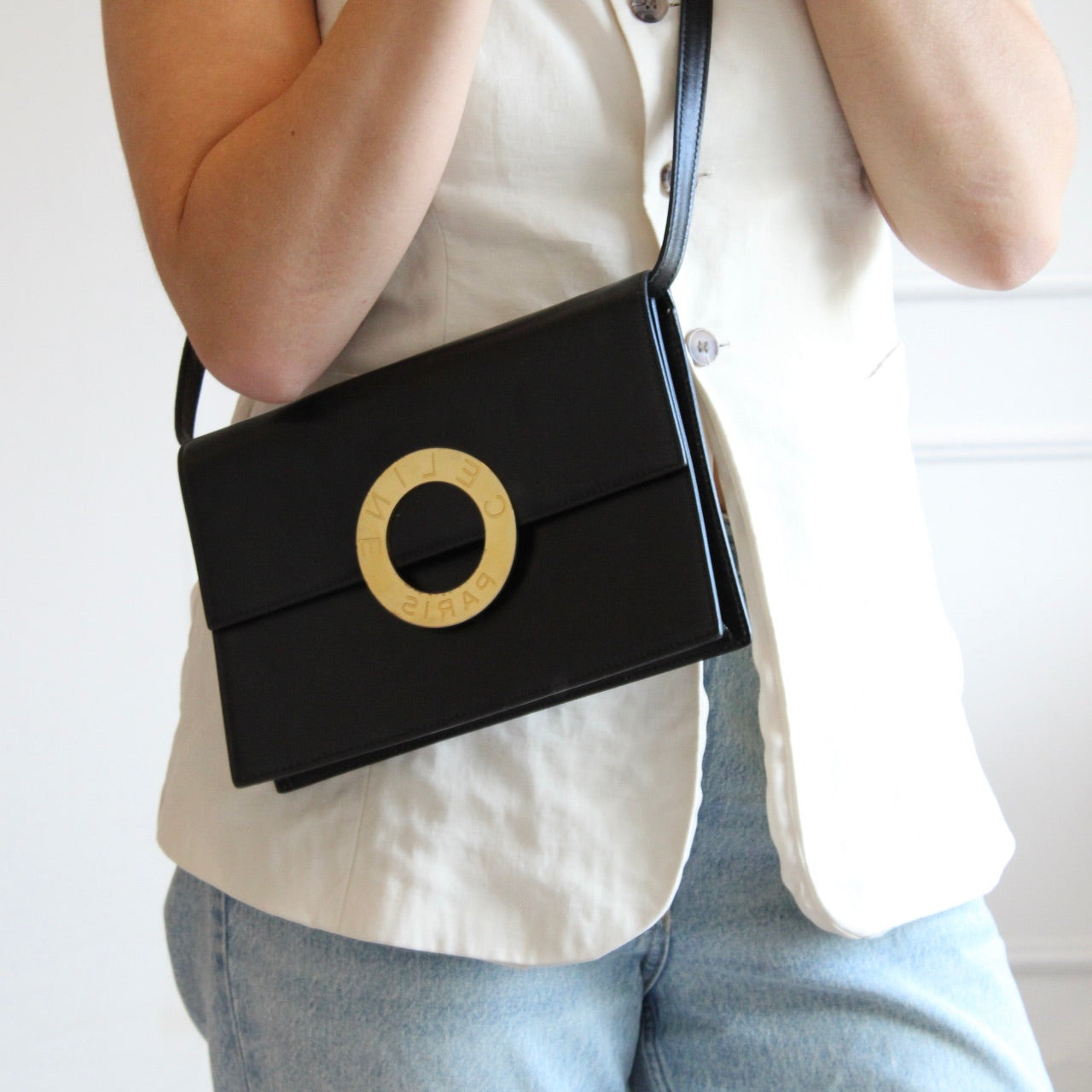 Celine Circle Shoulder Bag