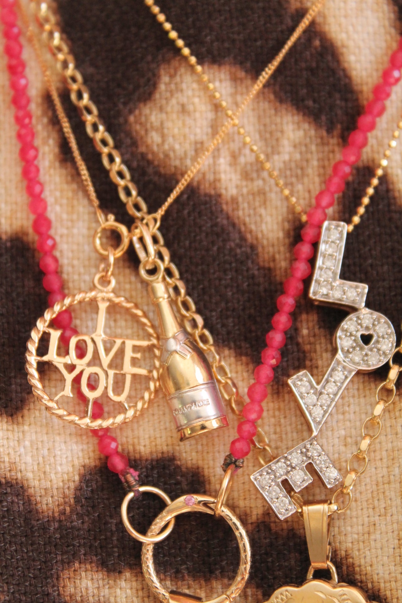 Champagne Bottle Charm