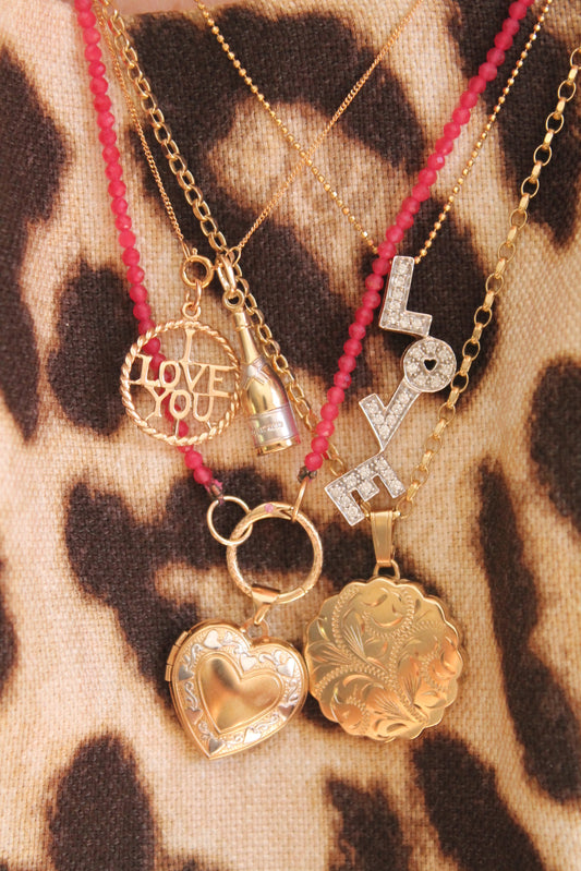 Detailed Heart Photo Locket